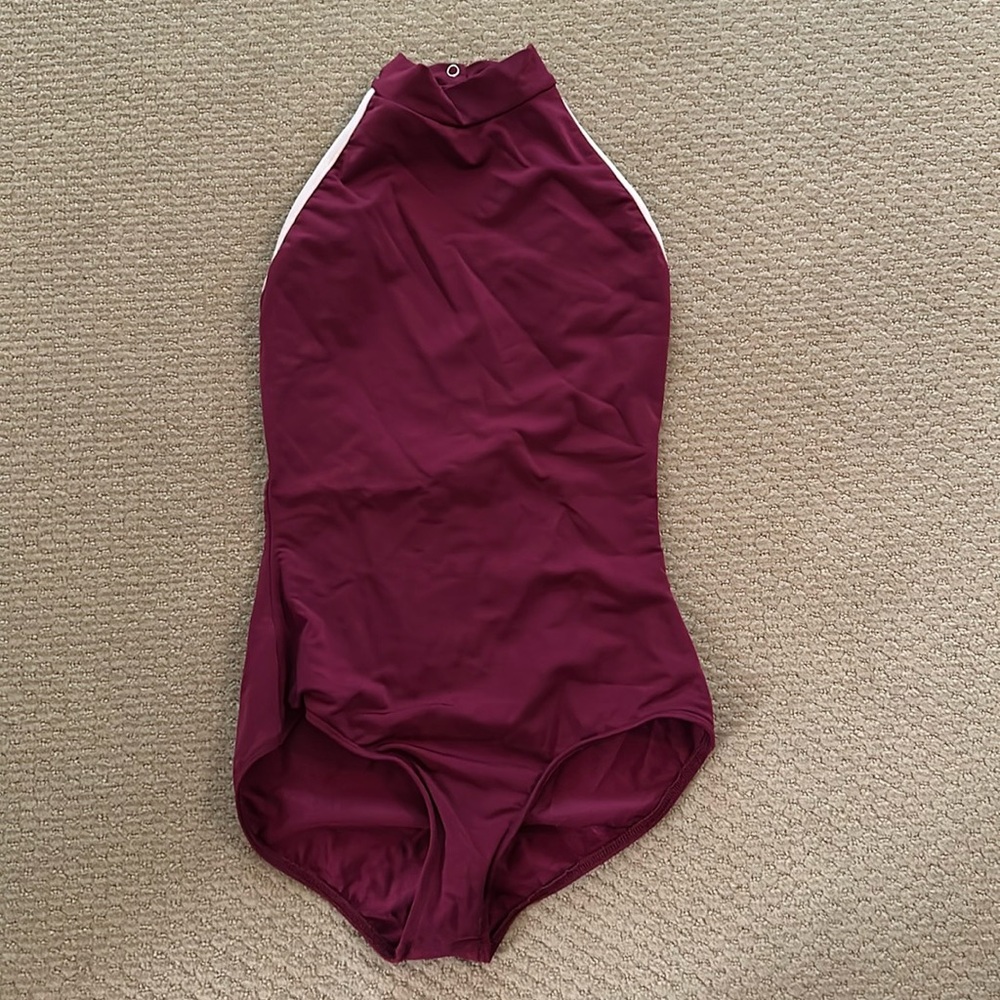 Burgundy Dance Leotard